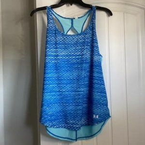 Under Armour, Large, Blue Athletic Top